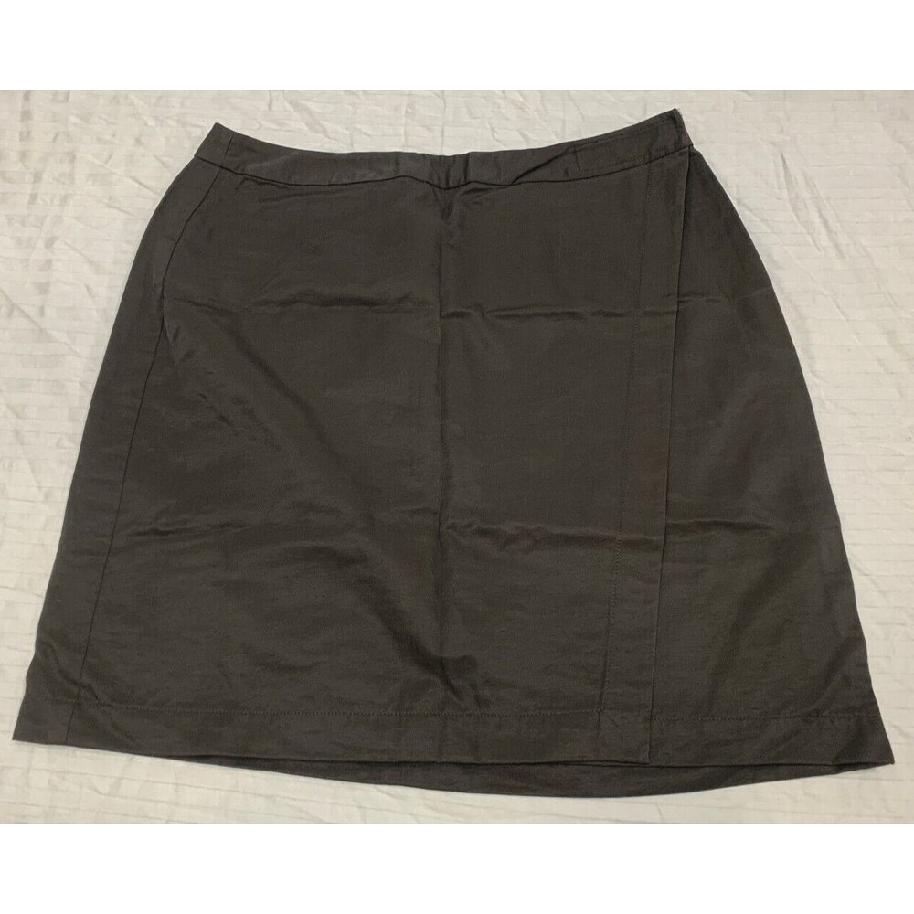 ANN TAYLOR LOFT WRAP WOMENS SKIRT SIZE 10P